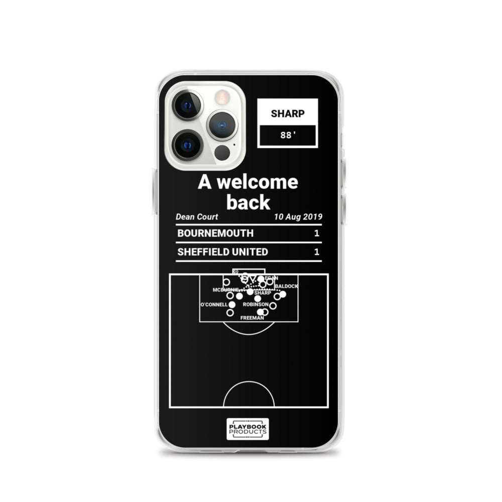 Sheffield United Greatest Goals iPhone Case: A welcome back (2019)