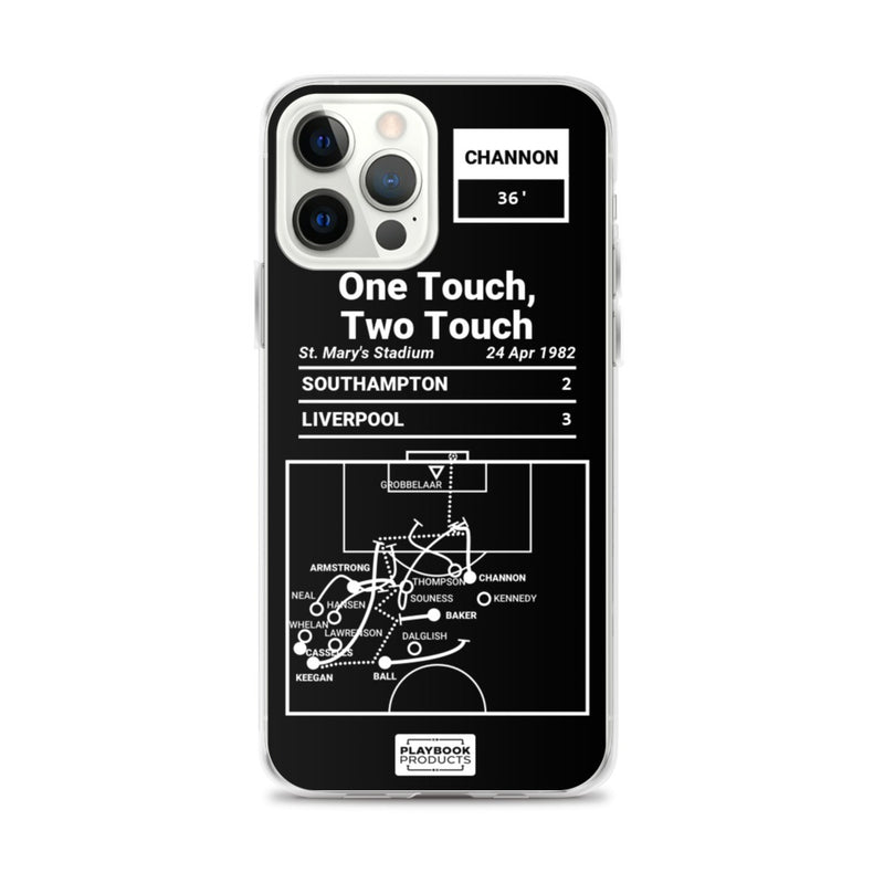 Greatest Southampton Plays iPhone Case: One Touch, Two Touch (1982)