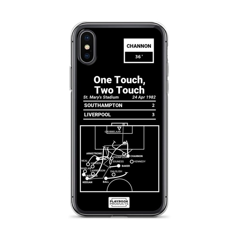 Greatest Southampton Plays iPhone Case: One Touch, Two Touch (1982)