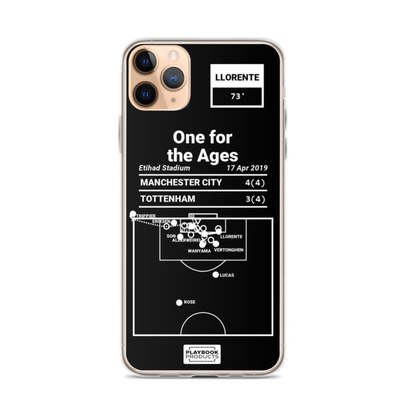 Greatest Tottenham Hotspur Plays iPhone Case: One for the Ages (2019)