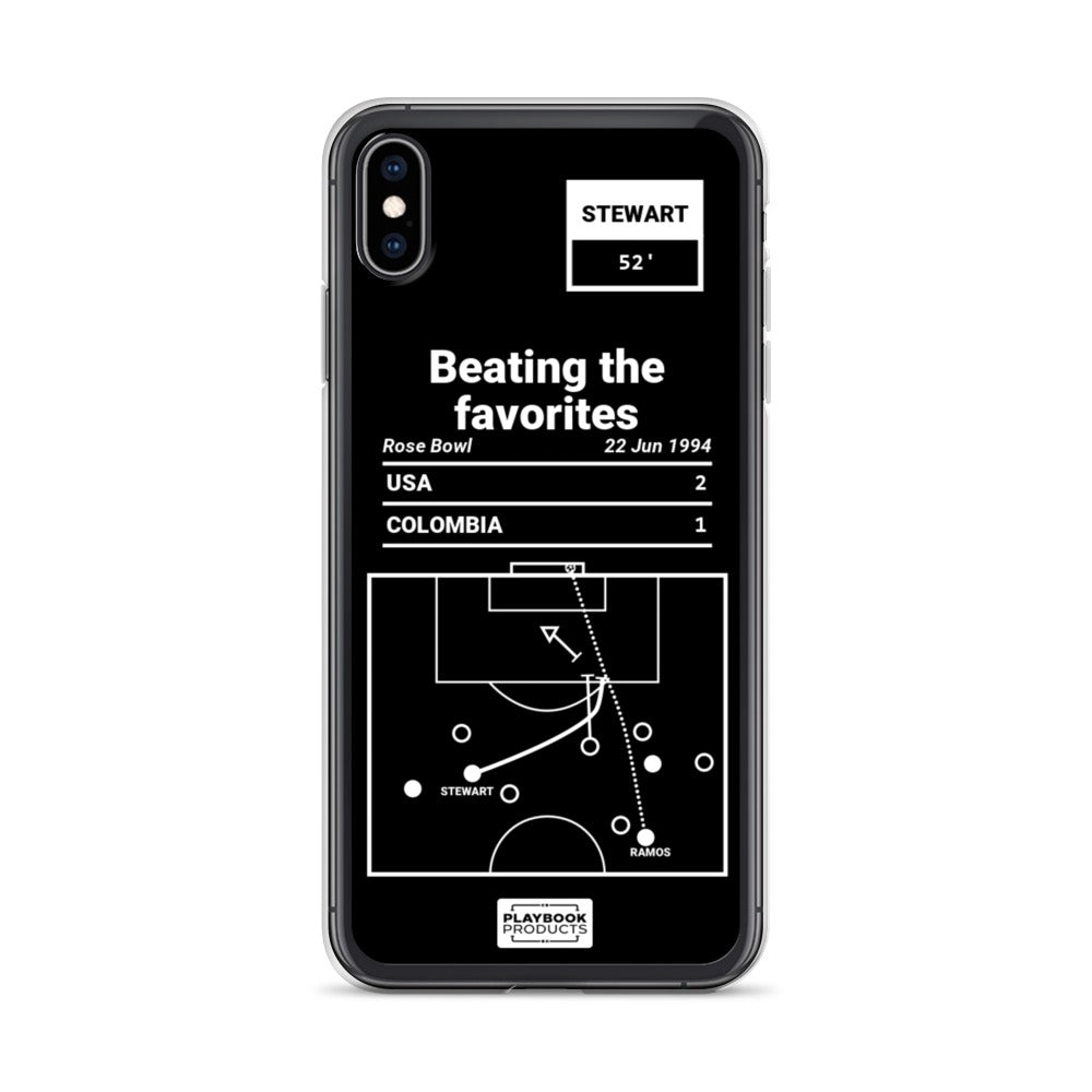 USMNT Greatest Goals iPhone Case: Beating the favorites (1994)