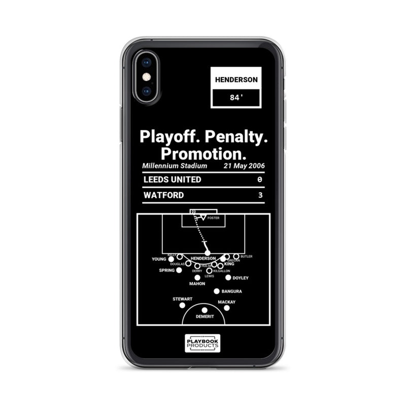 Greatest Watford Plays iPhone Case: Playoff. Penalty. Promotion. (2006)