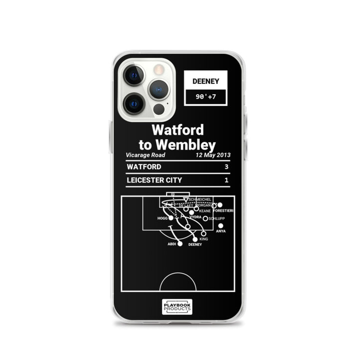 Watford Greatest Goals iPhone Case: Watford to Wembley (2013)