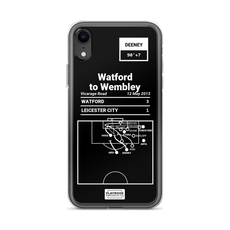 Greatest Watford Plays iPhone Case: Watford to Wembley (2013)