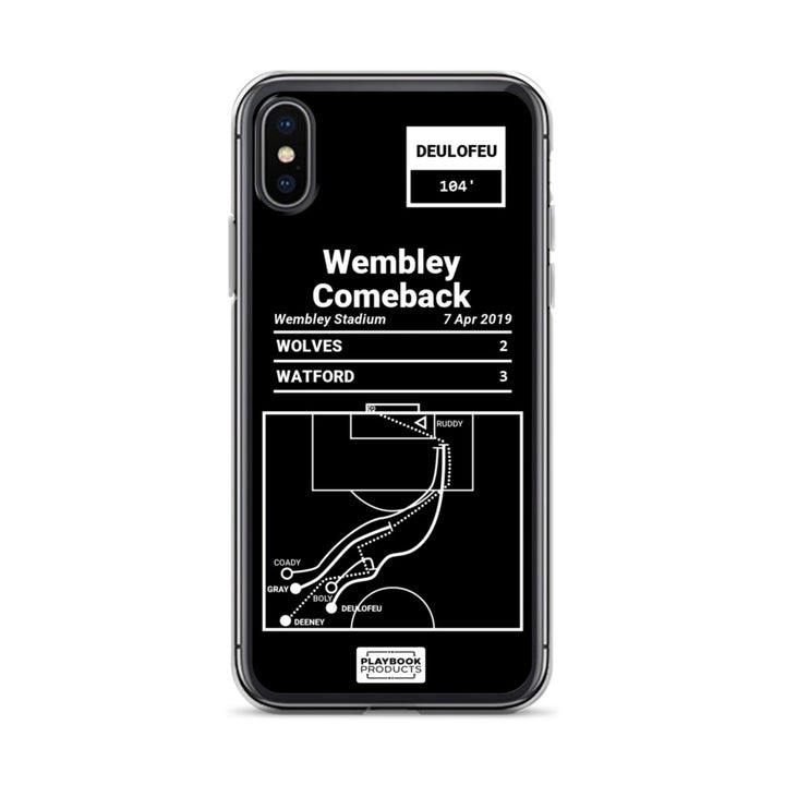 Watford Greatest Goals iPhone Case: Wembley Comeback (2019)