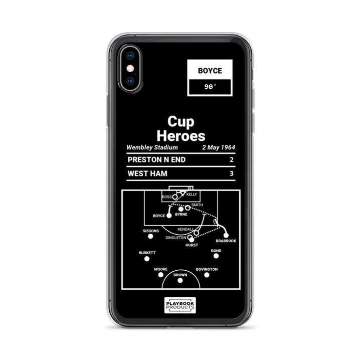 West Ham United Greatest Goals iPhone Case: Cup Heroes (1964)