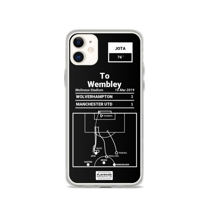 Greatest Wolverhampton Plays iPhone Case: To Wembley (2019)