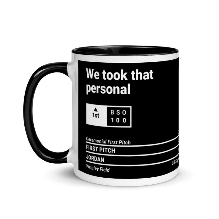 Greatest Plays Mug: We took that personal (1998)