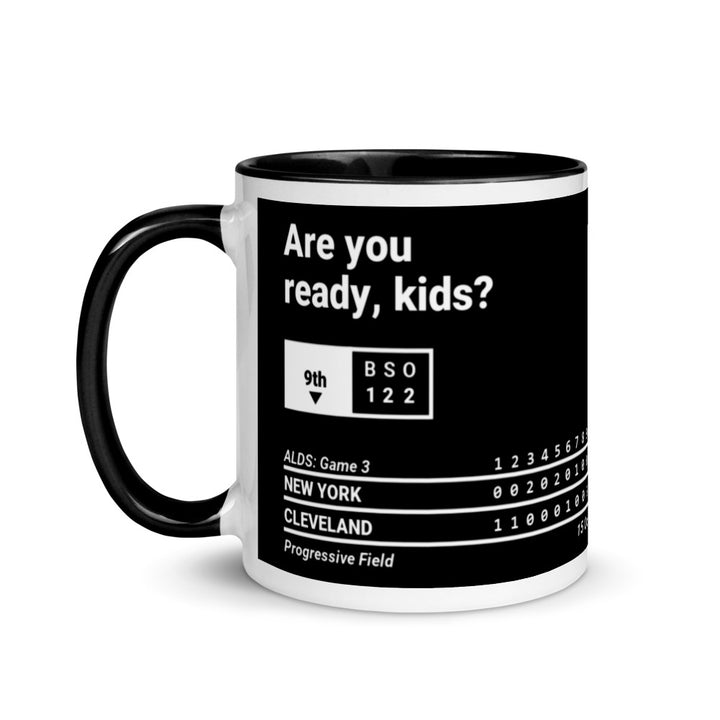 Cleveland Guardians Greatest Plays Mug: Are you ready, kids? (2022)