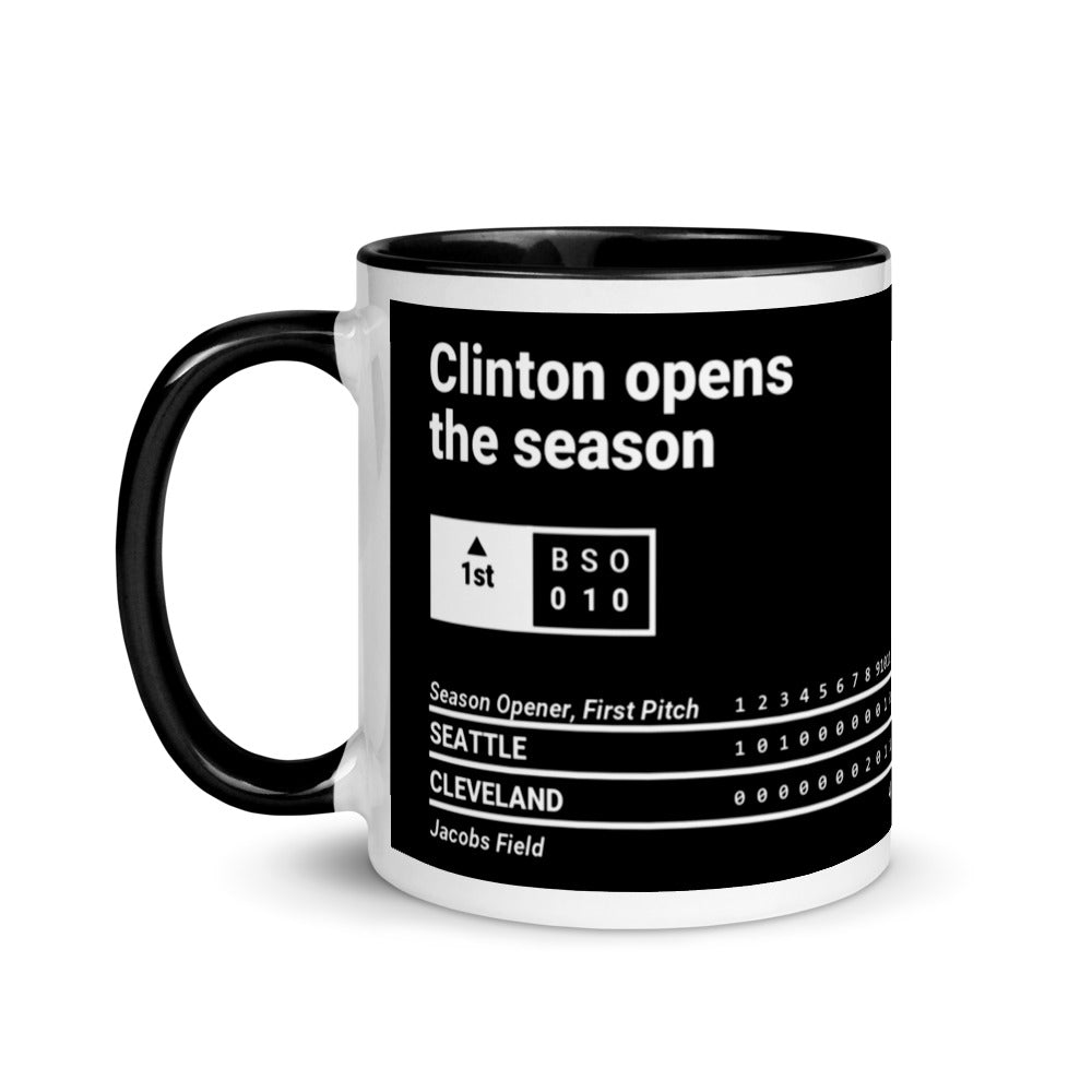 Democrat Presidents Greatest Plays Mug: Clinton opens the season (1994)