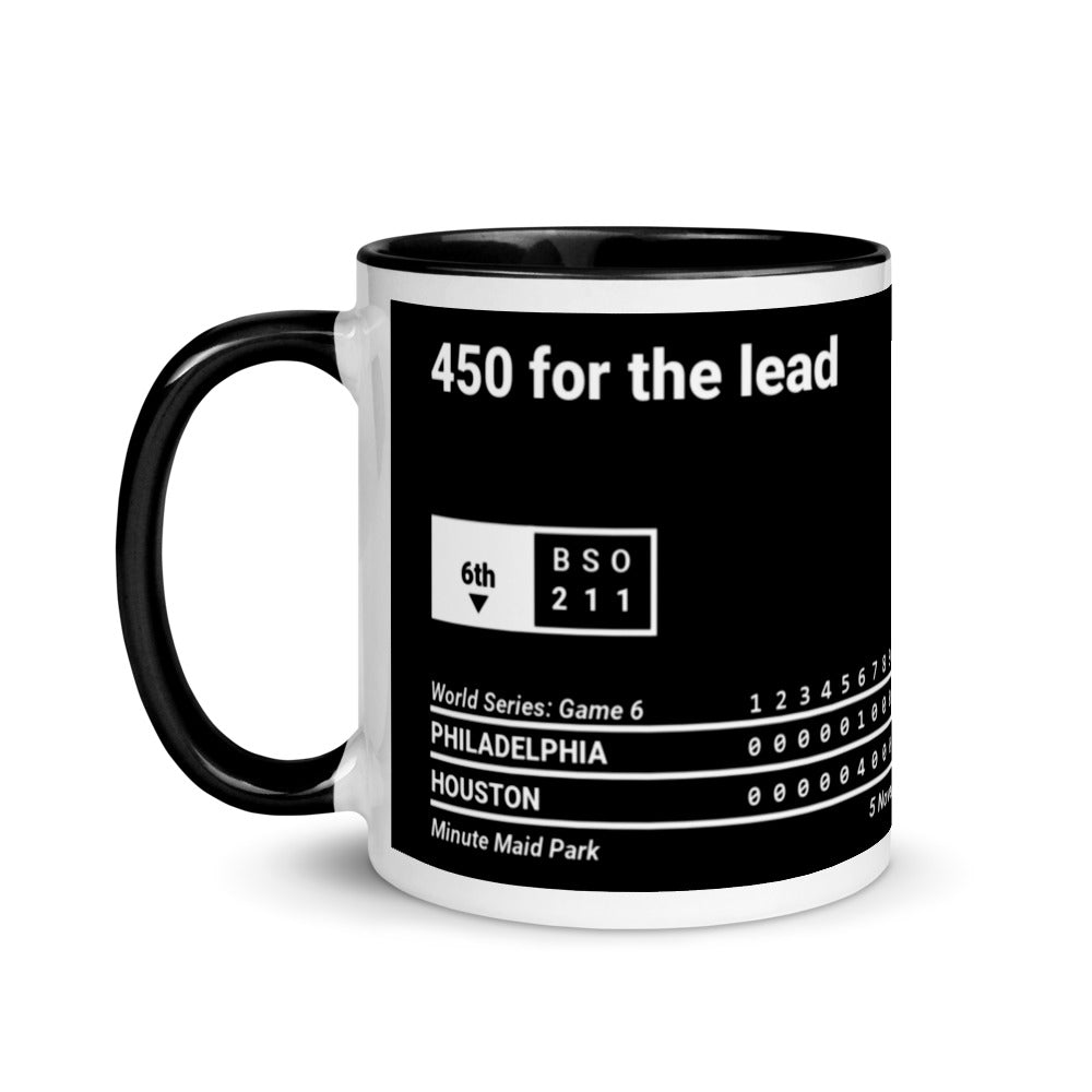 Houston Astros Greatest Plays Mug: 450 for the lead (2022)