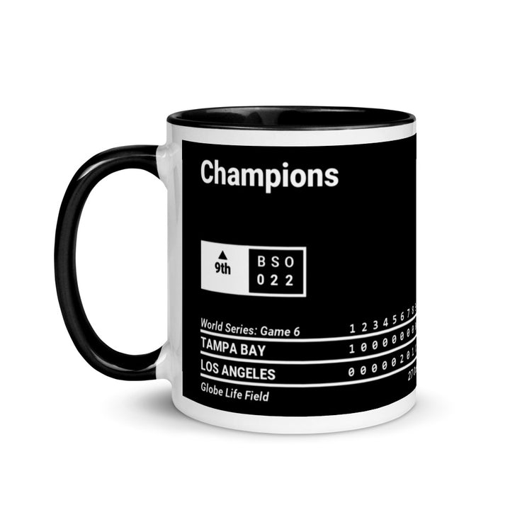 Los Angeles Dodgers Greatest Plays Mug: Champions (2020)