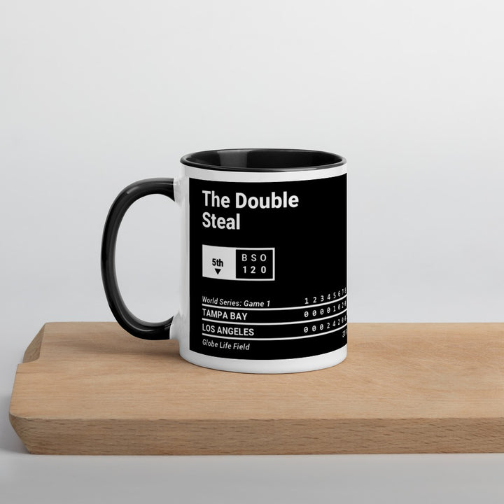 Los Angeles Dodgers Greatest Plays Mug: The Double Steal (2020)