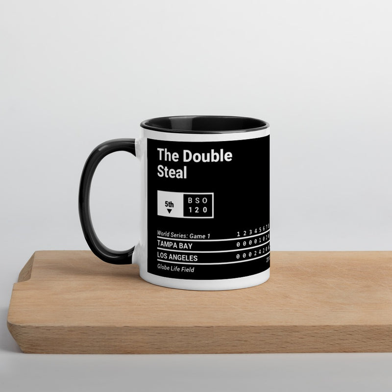 Greatest Dodgers Plays Mug: The Double Steal (2020)
