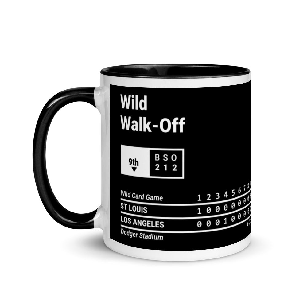 Los Angeles Dodgers Greatest Plays Mug: Wild Walk-Off (2021)