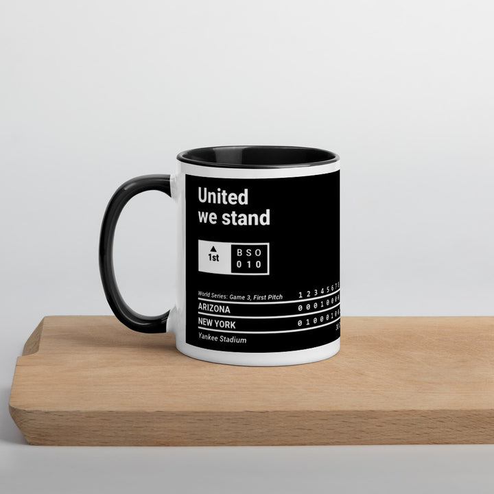 Republican Presidents Greatest Plays Mug: United we stand (2001)