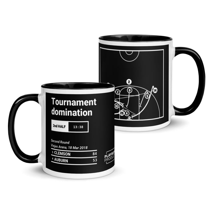 Clemson Basketball Greatest Plays Mug: Tournament domination (2018)