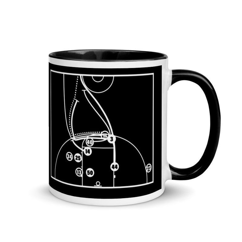 Greatest Georgetown Basketball Plays Mug: A.I. pulls the upset (1996)