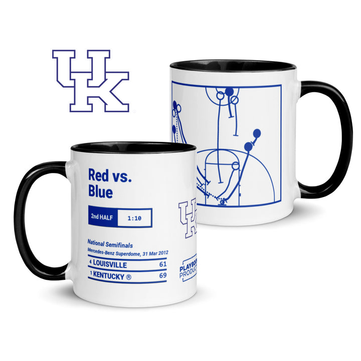 Kentucky Basketball Greatest Plays Mug: Red vs. Blue (2012)