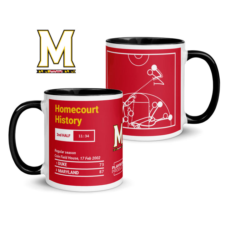 Maryland Basketball Greatest Plays Mug: Homecourt History (2002)