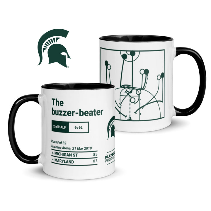 Michigan State Basketball Greatest Plays Mug: The buzzer-beater (2010)