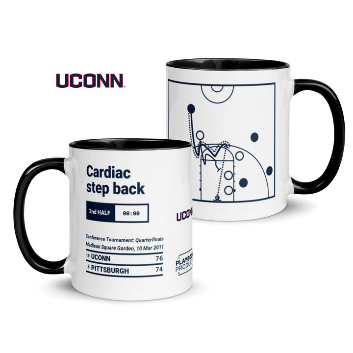 UCONN Basketball Greatest Plays Mug: Cardiac step back (2011)