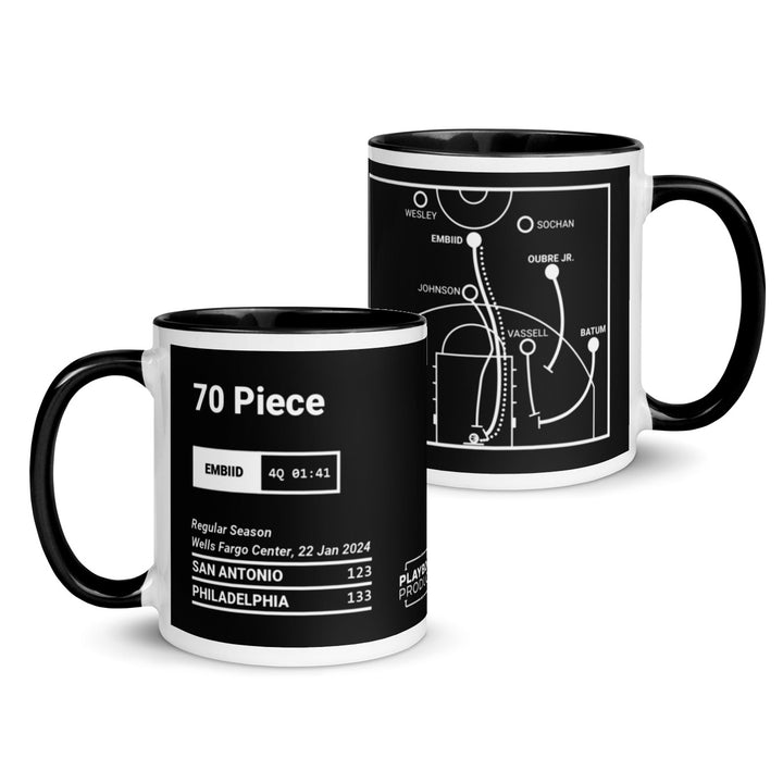 Philadelphia Sixers Greatest Plays Mug: 70 Piece (2024)