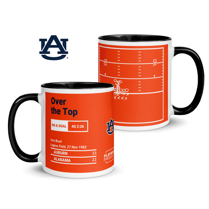 Auburn Football Greatest Plays Mug: Over the Top (1982)