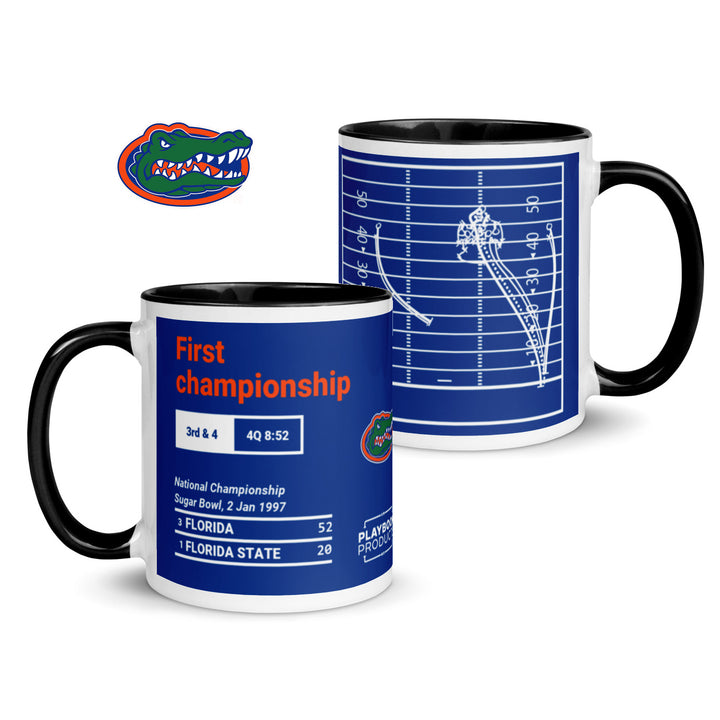 Florida Football Greatest Plays Mug: First championship (1997)