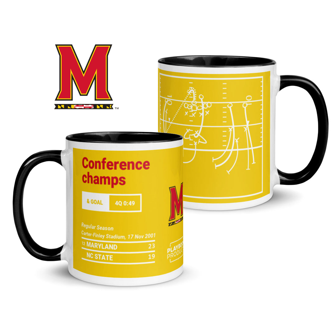 Maryland Football Greatest Plays Mug: Conference champs (2001)