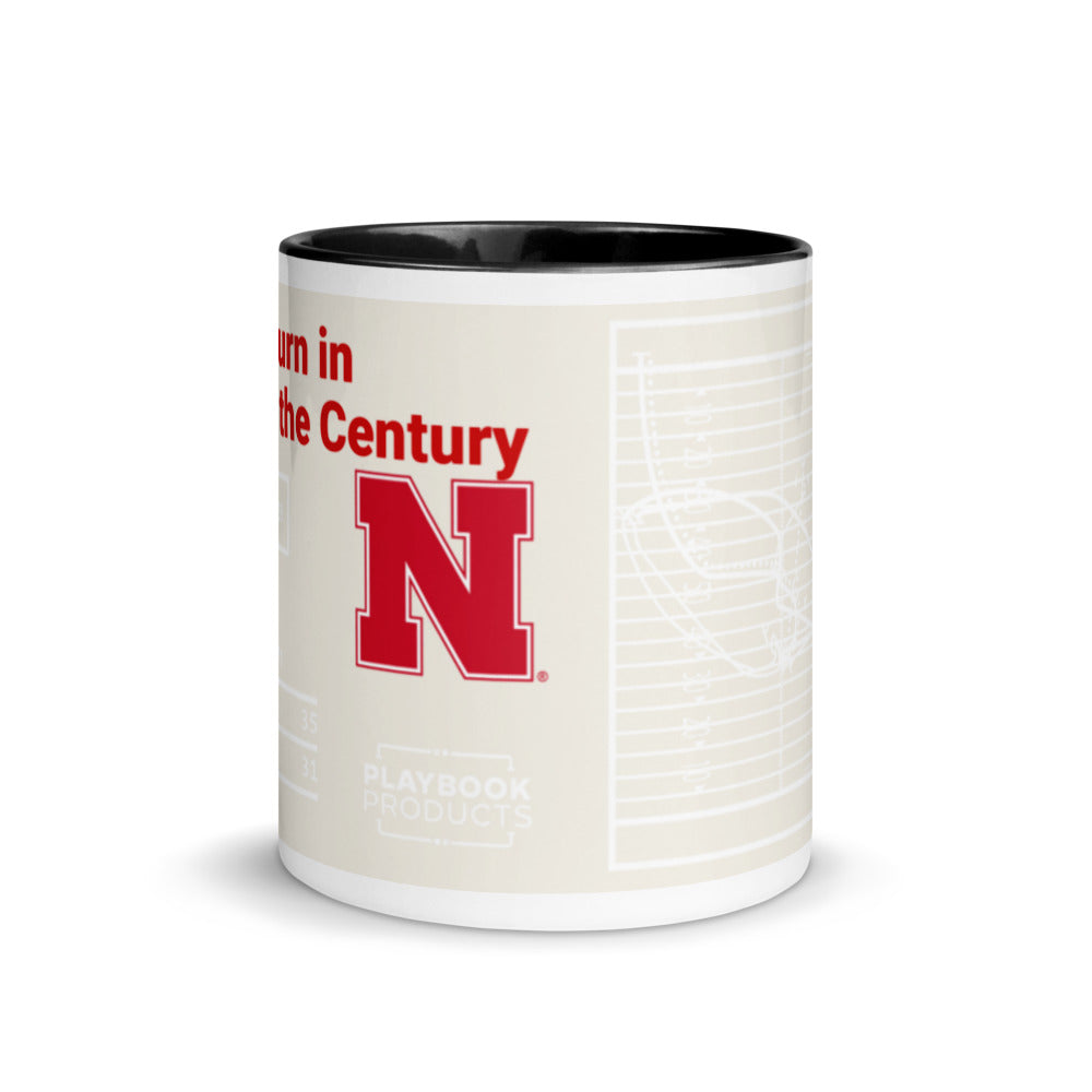Nebraska Football Greatest Plays Mug: Punt Return in Game of the Century (1971)