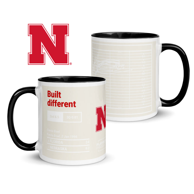 Nebraska Football Greatest Plays Mug: Built different (1996)