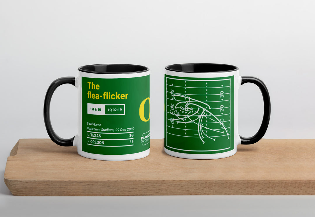 Oregon Football Greatest Plays Mug: The flea-flicker (2000)