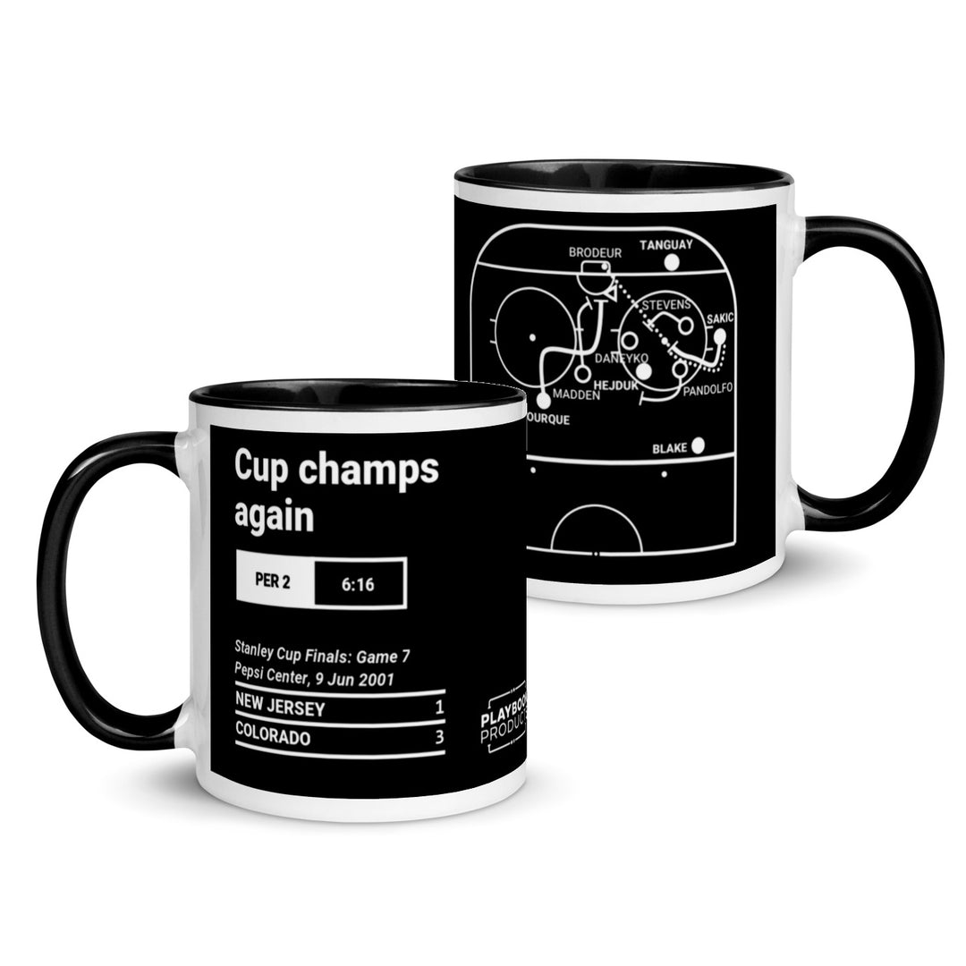 Colorado Avalanche Greatest Goals Mug: Cup champs again (2001)