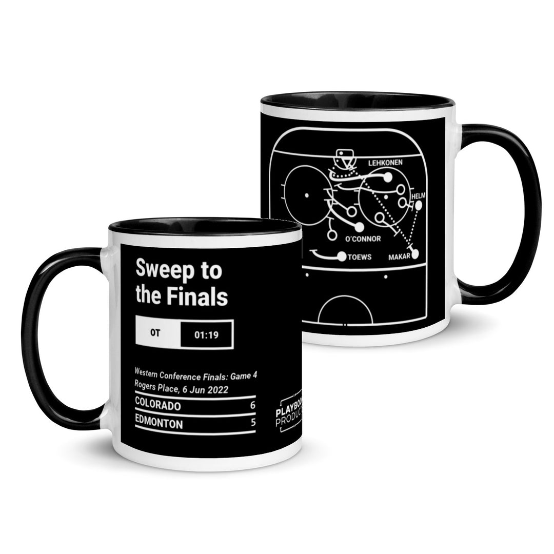 Colorado Avalanche Greatest Goals Mug: Sweep to the Finals (2022)