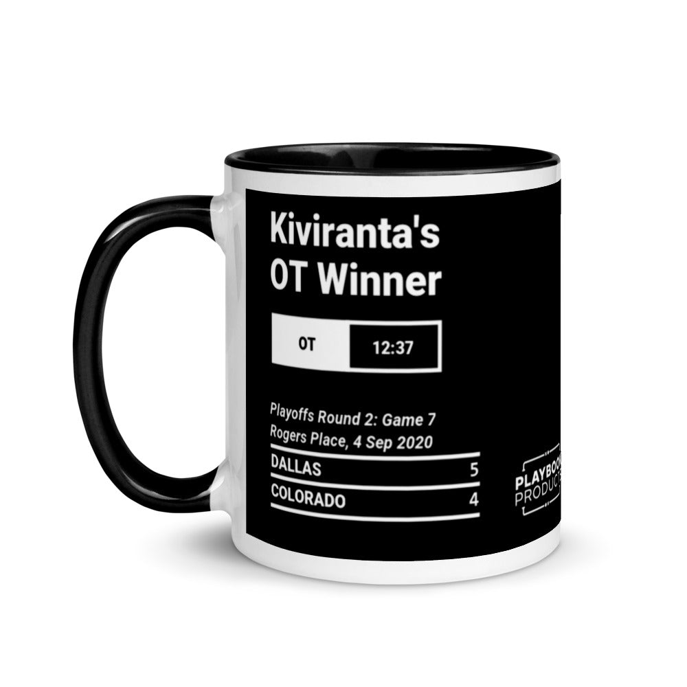Dallas Stars Greatest Goals Mug: Kiviranta's OT Winner (2020)