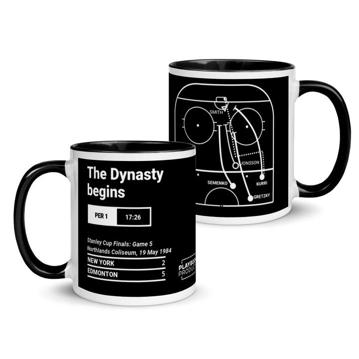 Edmonton Oilers Greatest Goals Mug: The Dynasty begins (1984)