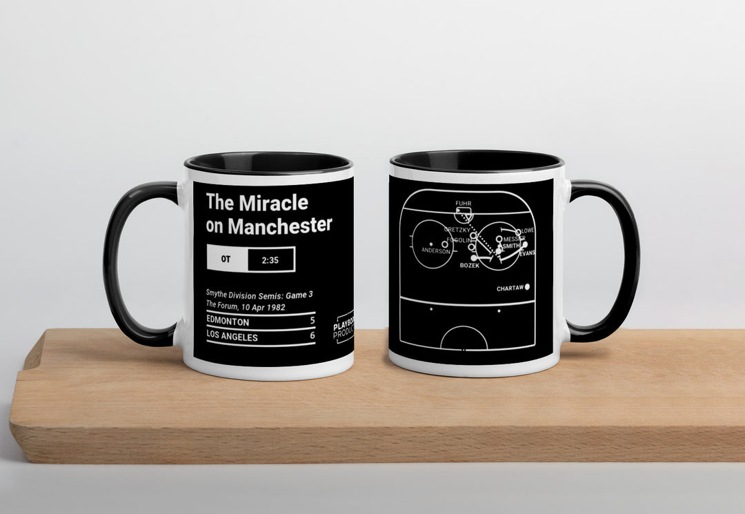 Los Angeles Kings Greatest Goals Mug: The Miracle on Manchester (1982)