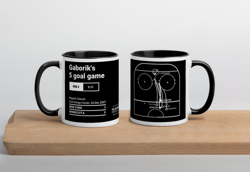 Minnesota Wild Greatest Goals Mug: Gaborik&