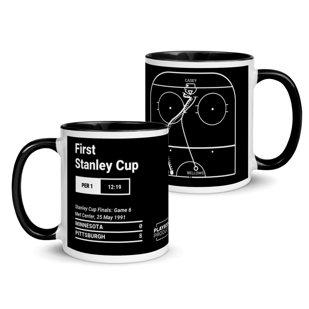 Pittsburgh Penguins Greatest Goals Mug: First Stanley Cup (1991)