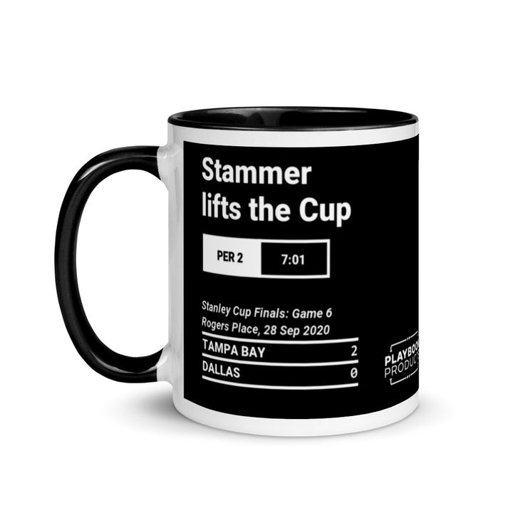 Tampa Bay Lightning Greatest Goals Mug: Stammer lifts the Cup (2020)