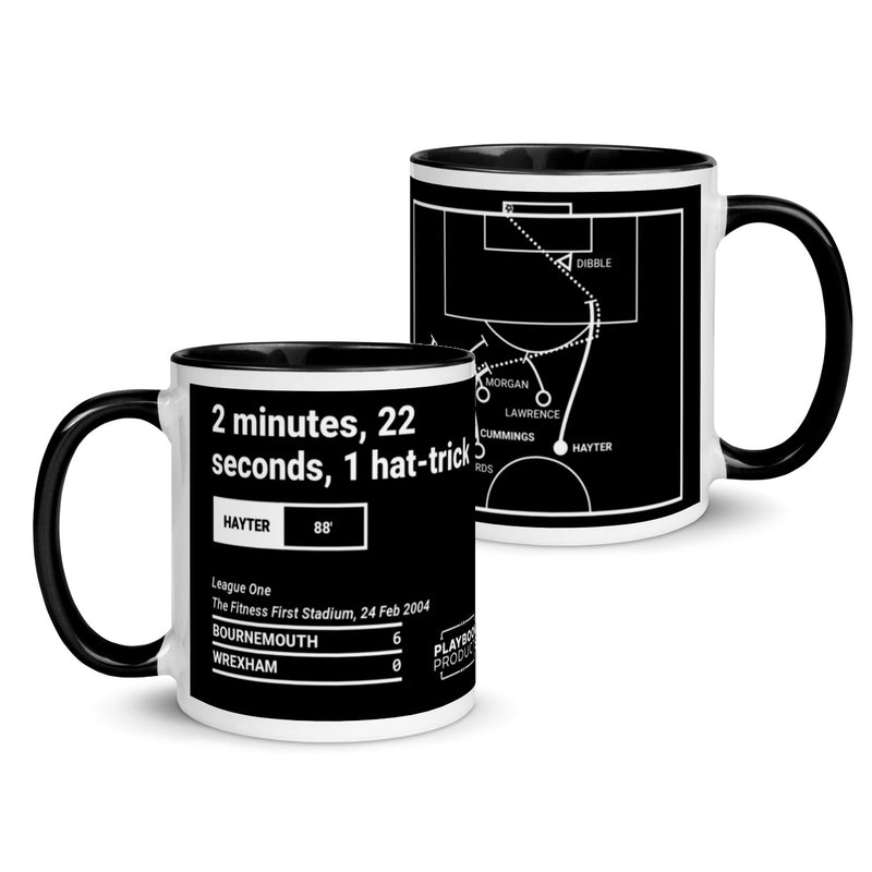 Greatest Bournemouth Plays Mug: 2 minutes, 22 seconds, 1 hat-trick (2004)