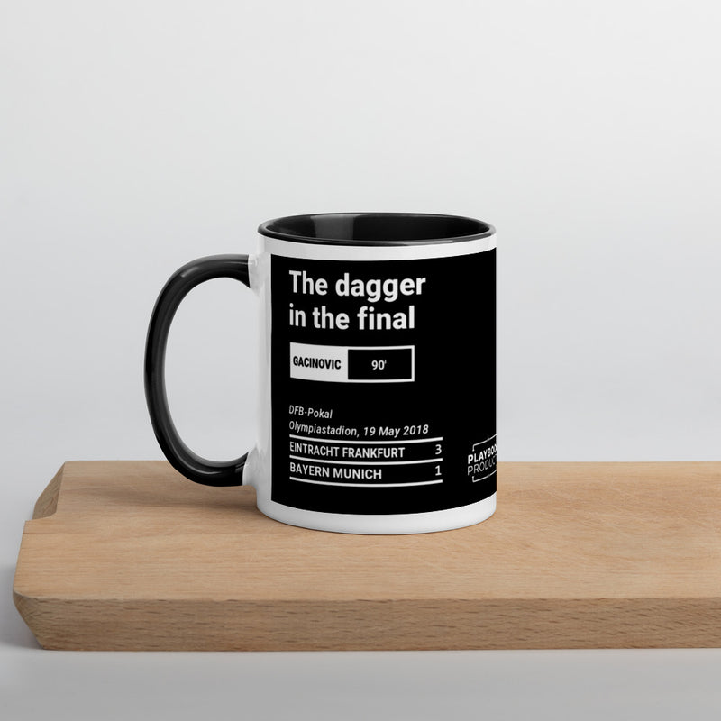 Greatest Frankfurt Plays Mug: The dagger in the final (2018)