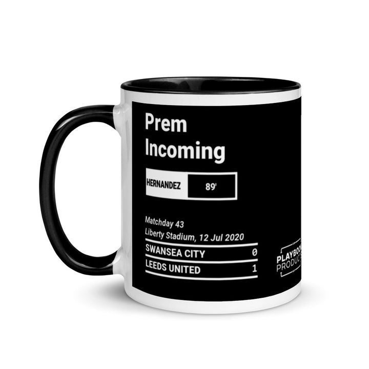 Leeds United Greatest Goals Mug: Prem Incoming (2020)