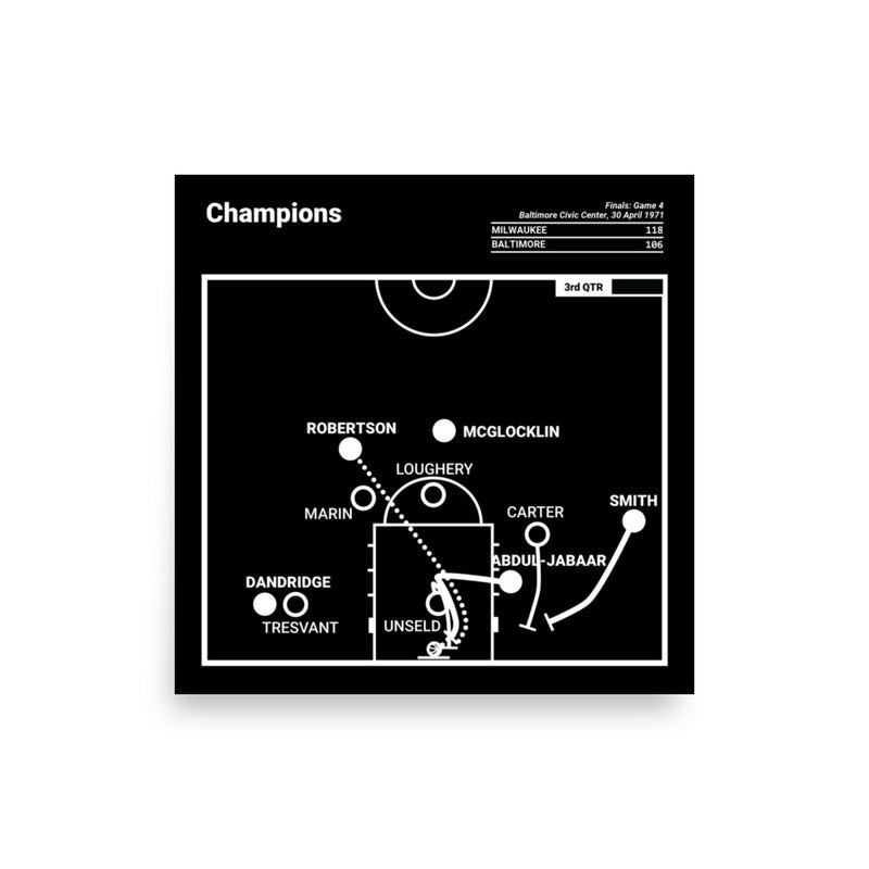 Greatest Bucks Plays Poster: Champions (1971)