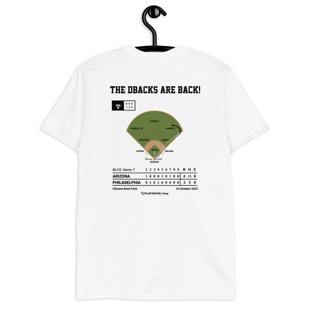 Arizona Diamondbacks Greatest Plays T-shirt: The DBacks are Back! (2023)