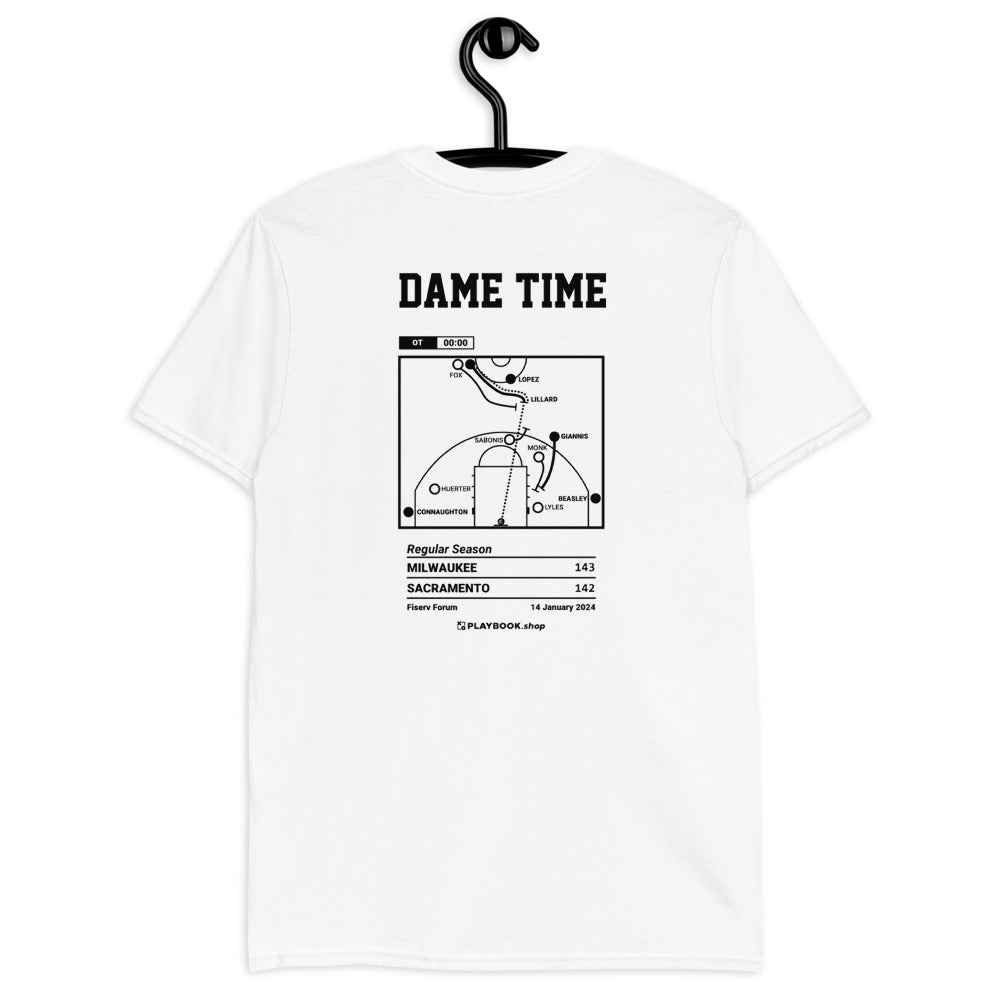 Milwaukee Bucks Greatest Plays T-shirt: Dame Time (2024)