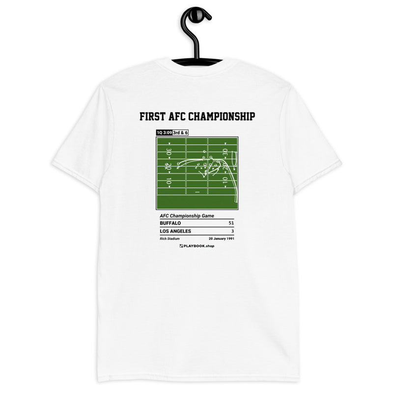 Buffalo Bills Greatest Plays T-shirt: First AFC Championship (1991)