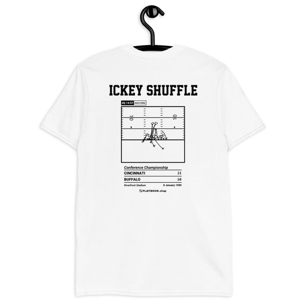Cincinnati Bengals Greatest Plays T-shirt: Ickey Shuffle (1989)