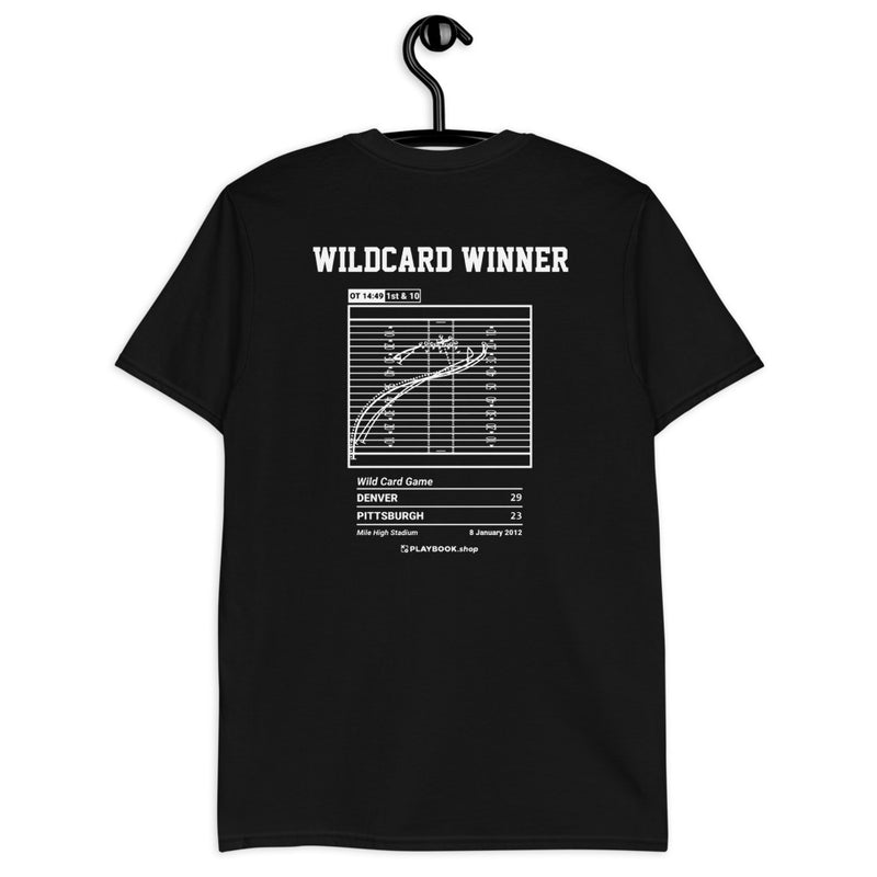 Denver Broncos Greatest Plays T-shirt: Wildcard Winner (2012)